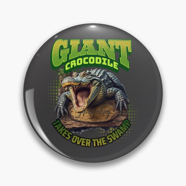 Item preview, Giant crocodile  - Alligators & crcodiles - Crocodiles of the world - Swamp monsters - Swamp crocodiles - Florida crocodiles designed and sold by JansenGS.