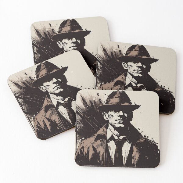 Item preview, Noir Big Brutal Detective [Vintage, Retro] designed and sold by RESToRAPTOR.