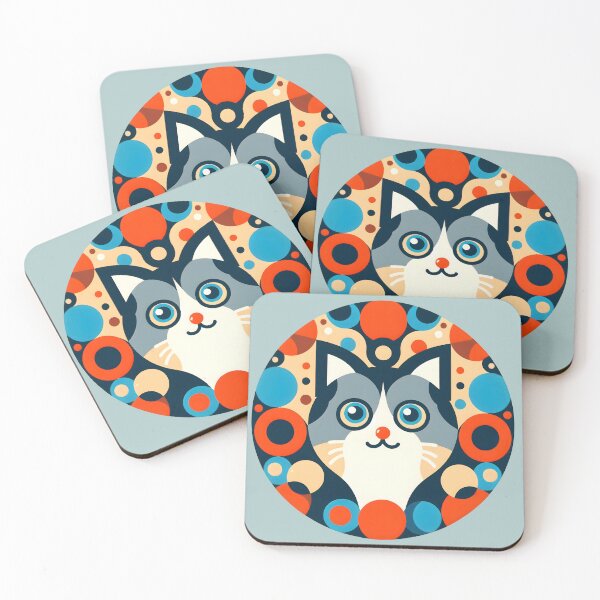 Artikelvorschau, Grafikdesign süße Katze entworfen und verkauft von Inkstorm-London.