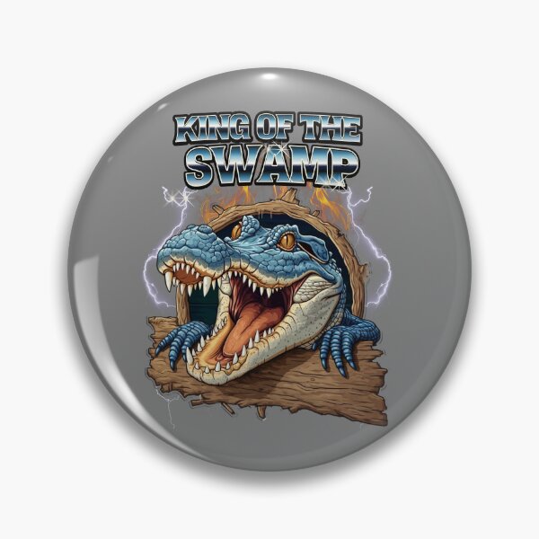 Item preview, King of the swamp  - Alligators & crcodiles - Crocodiles of the world - Swamp monsters - Swamp crocodiles - Florida crocodiles designed and sold by JansenGS.