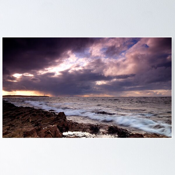 Storm In The Firth Poster