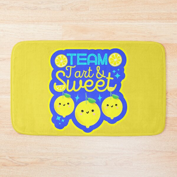 Item preview, Adorable Kawaii Lemon Tart and Sweet Happy Fruit designed and sold by Renata illustrata.