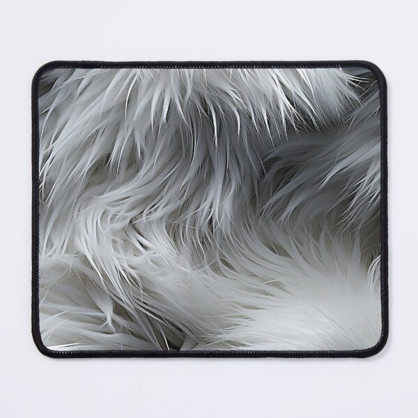 Item preview, Silver Gray Fuzzy Fluffy Furry fur (02) designed and sold by Reichcorp.