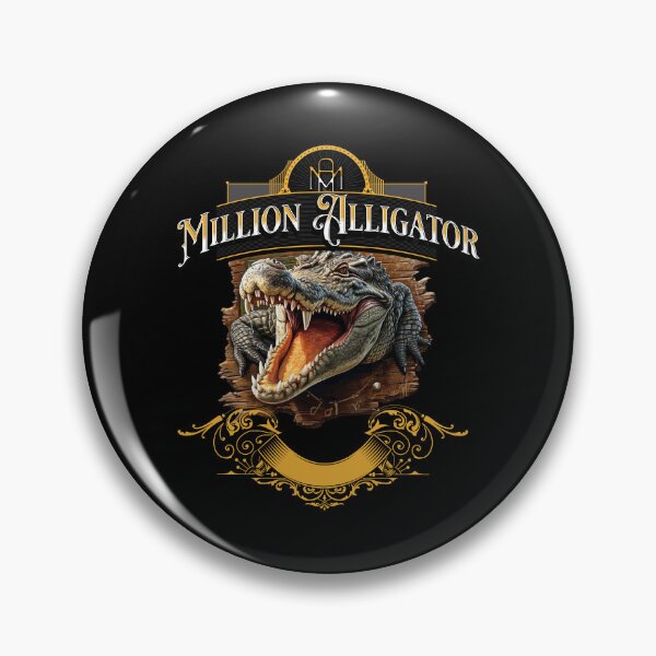 Item preview, Million alligator  - Alligators & crcodiles - Crocodiles of the world - Swamp monsters - Swamp crocodiles - Florida crocodiles designed and sold by JansenGS.