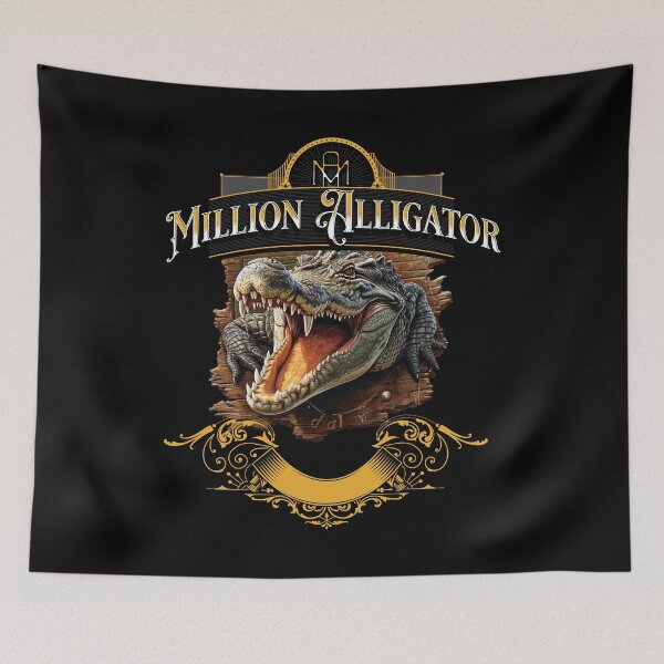 Item preview, Million alligator  - Alligators & crcodiles - Crocodiles of the world - Swamp monsters - Swamp crocodiles - Florida crocodiles designed and sold by JansenGS.