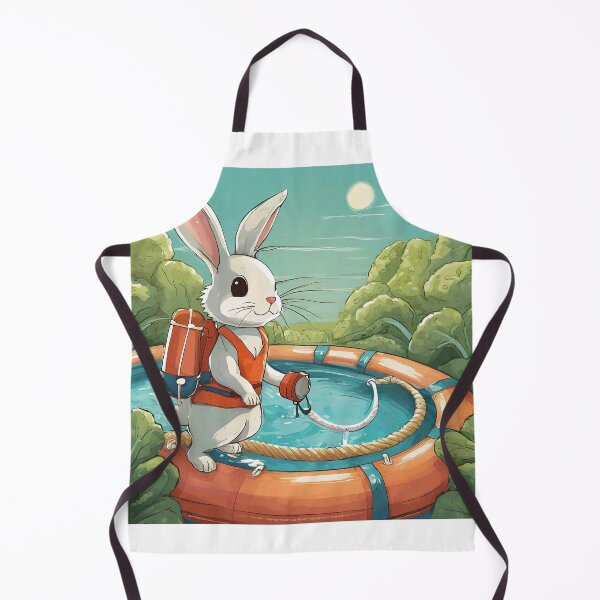Item preview, Rabbit Lifeguard designed and sold by omerfdln34.