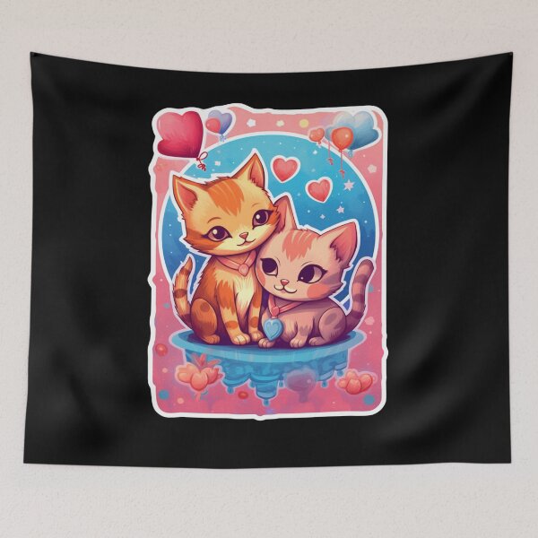 Item preview, Happy Meowentines Day designed and sold by LuNkyRose.