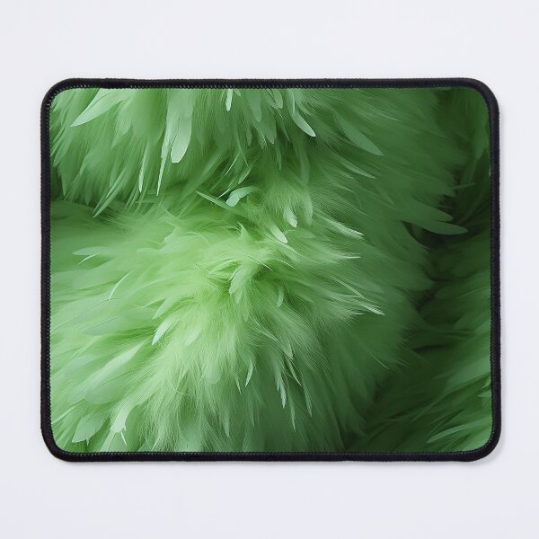 Item preview, Fluorescent luminance green Fuzzy Fluffy Furry Feathers (03) designed and sold by Reichcorp.