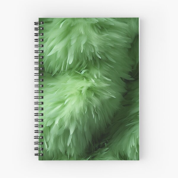 Item preview, Fluorescent luminance green Fuzzy Fluffy Furry Feathers (03) designed and sold by Reichcorp.