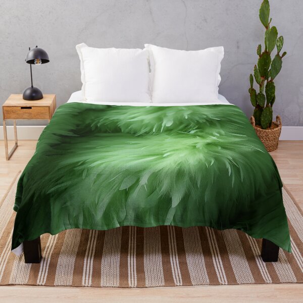 Item preview, Fluorescent luminance green Fuzzy Fluffy Furry Feathers (03) designed and sold by Reichcorp.