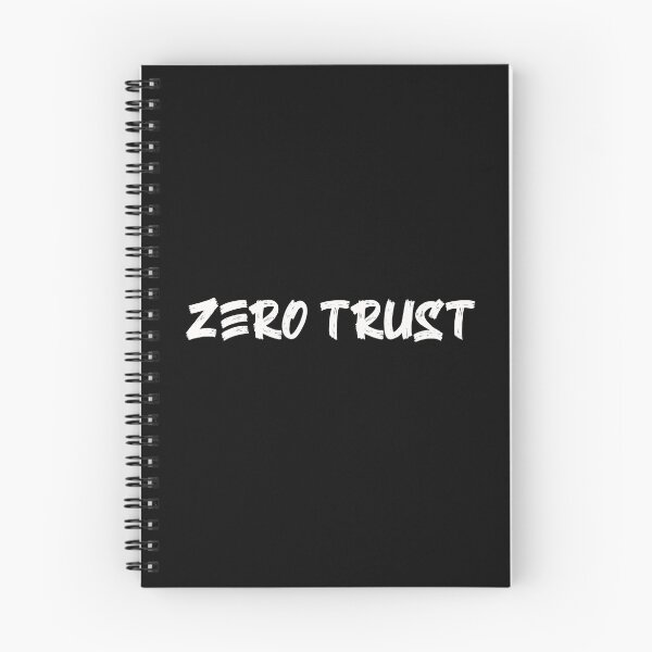 Artikelvorschau, Null Vertrauen entworfen und verkauft von Ba3ksy Design.