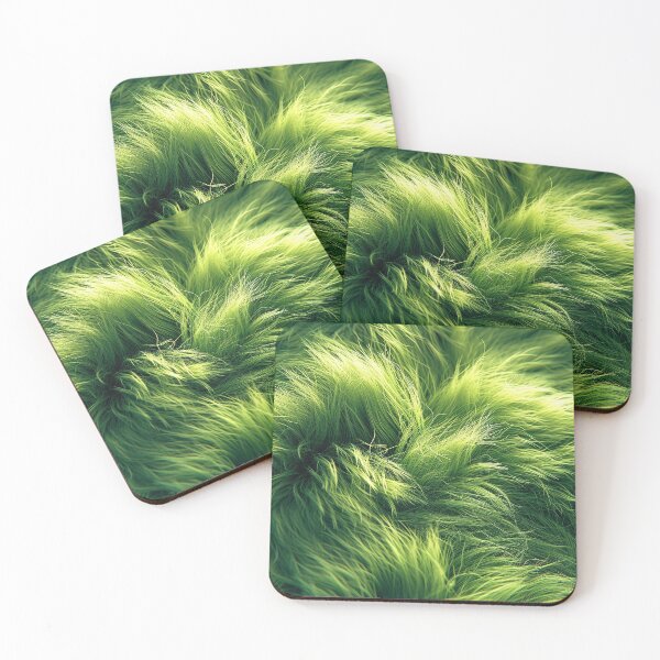 Item preview, Fluorescent luminance green Fuzzy Fluffy Furry Feathers (04) designed and sold by Reichcorp.