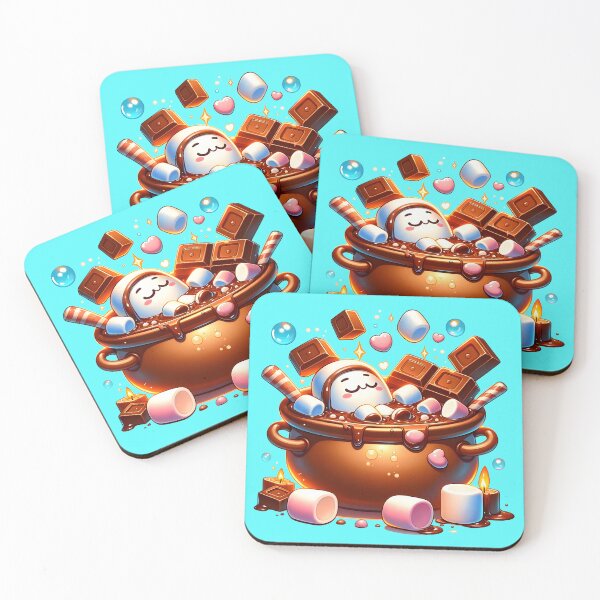 Item preview, Hot Chocolate Bath with Marshmallows designed and sold by Truck Stop One.