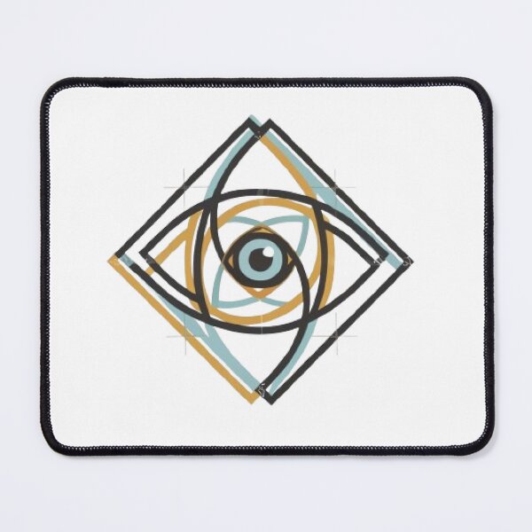Item preview, Minimalist illustration of an eye designed and sold by badjershop.