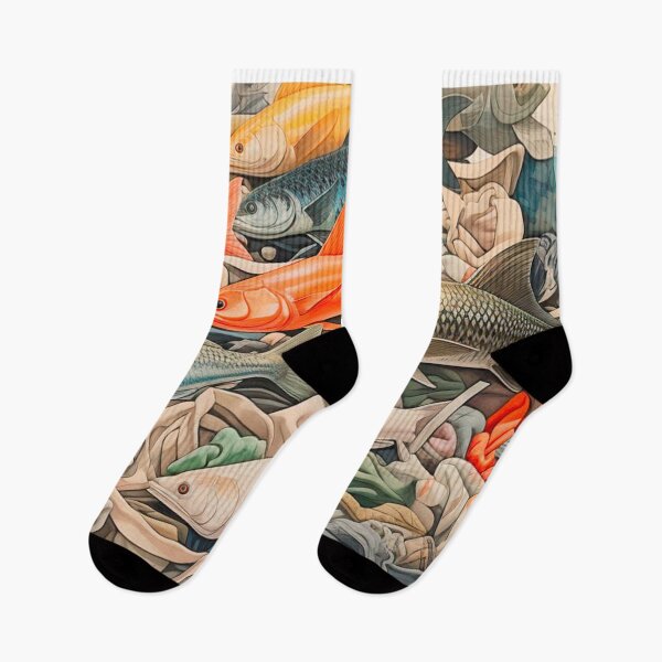 Item preview, Fish Pollution designed and sold by TopRBArtist.