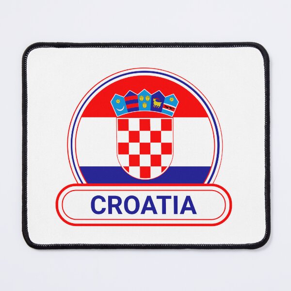 Item preview, Croatia Country Badge - Croatia Flag designed and sold by chrisrivait.