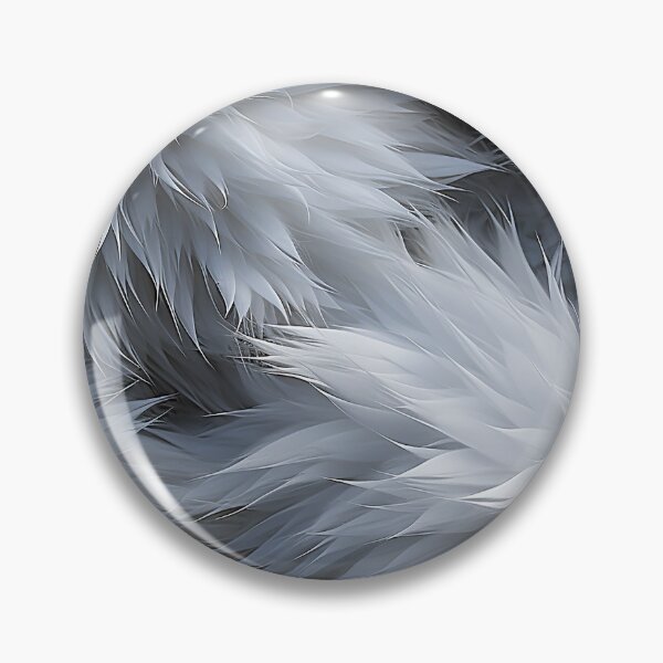 Item preview, Silver white Gray Fuzzy Fluffy Furry fur (05) designed and sold by Reichcorp.