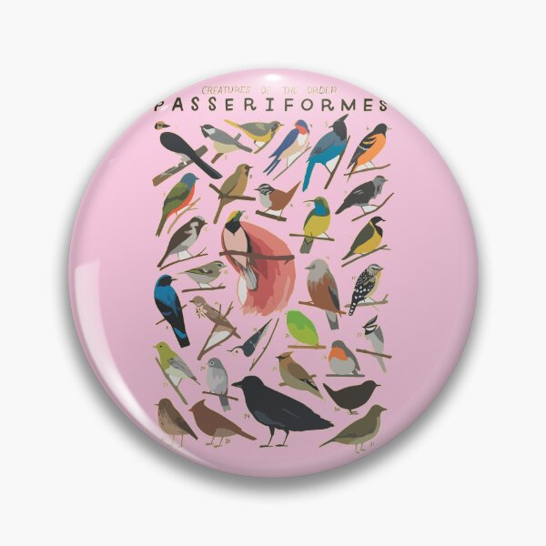 Item preview, Order Passeriformes designed and sold by PatronesKawai.