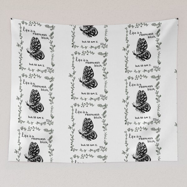Item preview, Life is relentless designed and sold by WearyMeadows.