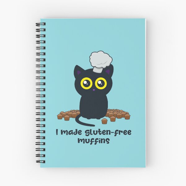 Item preview, I Made Gluten-free Muffins - Baking Cat designed and sold by WatershipBound.