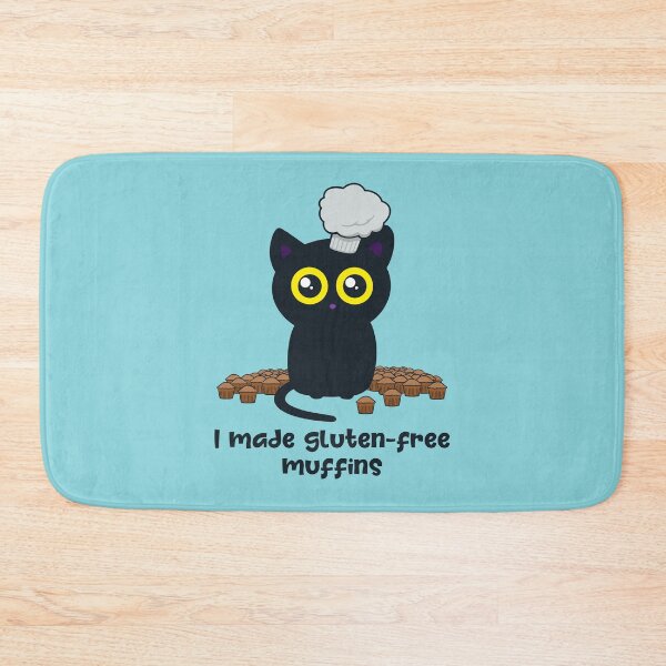 Item preview, I Made Gluten-free Muffins - Baking Cat designed and sold by WatershipBound.