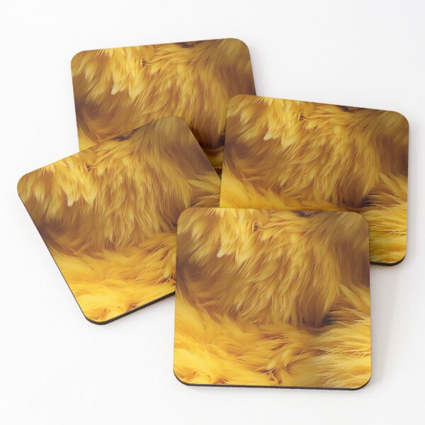 Item preview, Fluorescent luminance yellow Fuzzy Fluffy Furry Feathers (06) designed and sold by Reichcorp.