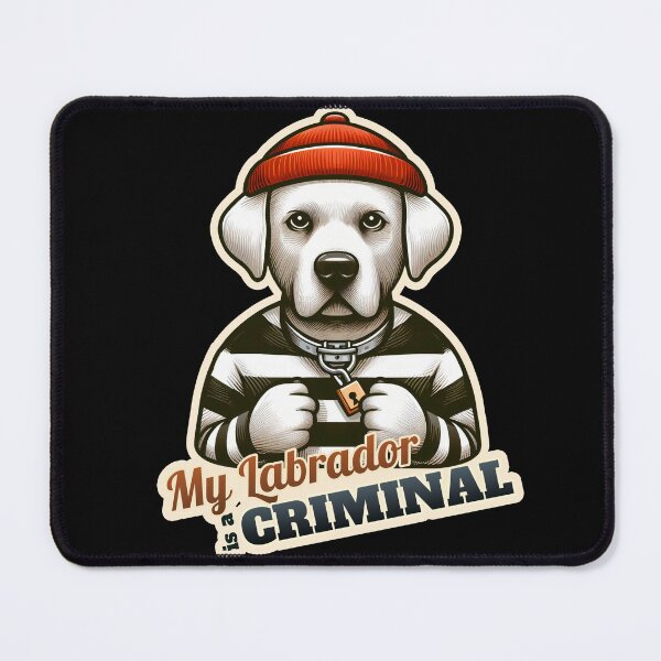 Item preview, Criminal Labrador designed and sold by ThisDress.
