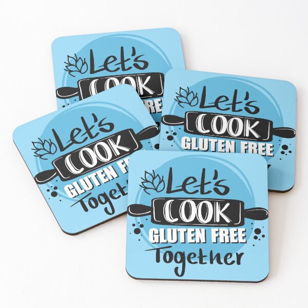 Item preview, "Let's cook Gluten-free together" t shirt design designed and sold by MyGluteesFree77.