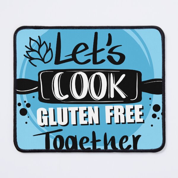 Item preview, "Let's cook Gluten-free together" t shirt design designed and sold by MyGluteesFree77.