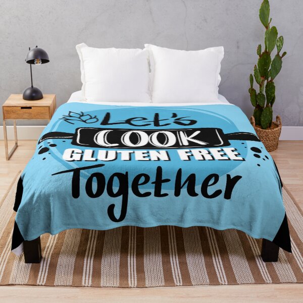 Item preview, "Let's cook Gluten-free together" t shirt design designed and sold by MyGluteesFree77.