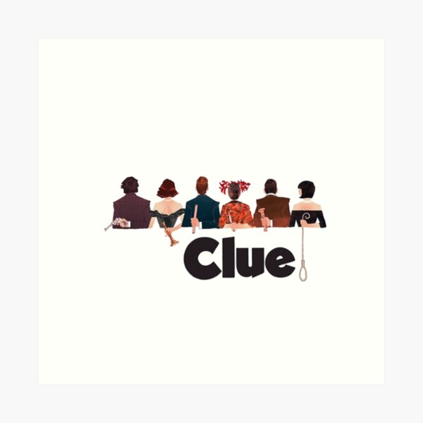 Clue Movie Art Print