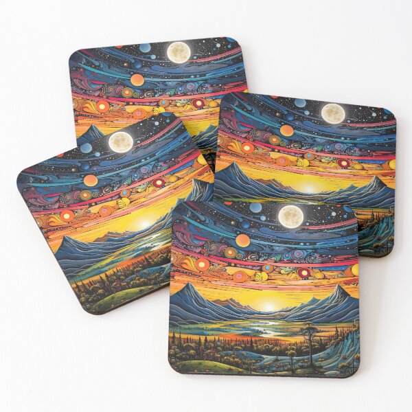Item preview, Silver Creek Mountains designed and sold by OccultDreams.