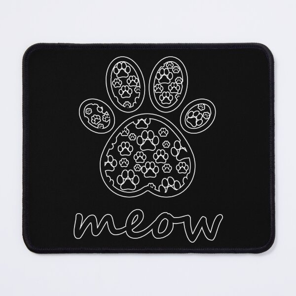 Item preview, Paw print meow designed and sold by 9pas.