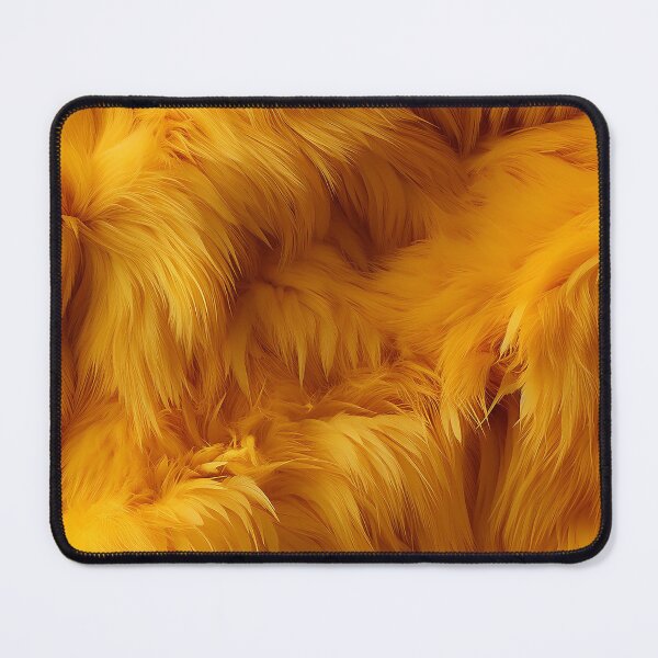 Item preview, Yellow Fuzzy Fluffy Furry Feathers (07) designed and sold by Reichcorp.