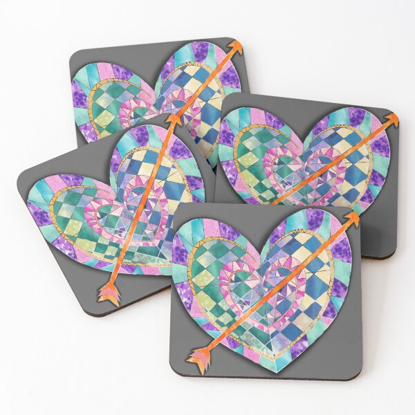 Item preview, Shot Across the Heart designed and sold by AdriaCaps Art & Design.