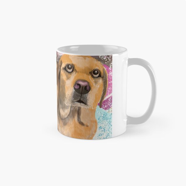 Item preview, Twin Golden Retriever dogs share a picture perfect moment designed and sold by mazarte.
