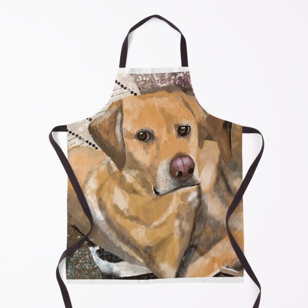 Item preview, Twin Golden Retriever dogs share a picture perfect moment designed and sold by mazarte.
