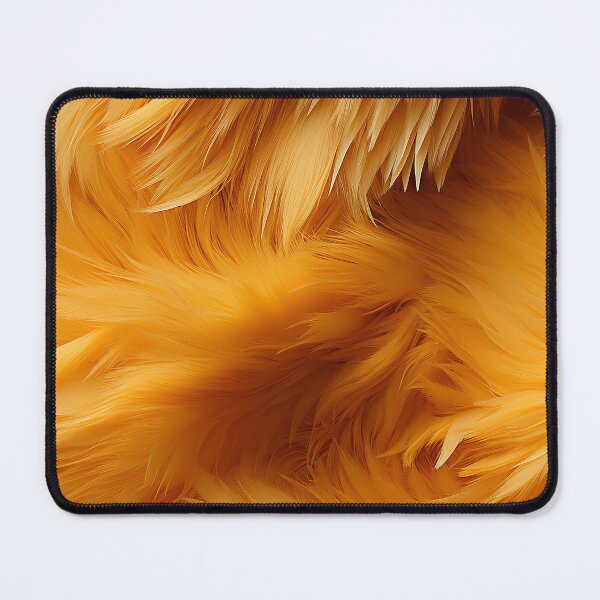 Item preview, Yellow Fuzzy Fluffy Furry Feathers (09) designed and sold by Reichcorp.