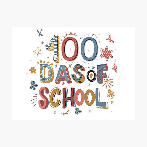 Item preview, Happy 100th Days of School designed and sold by Merigold.