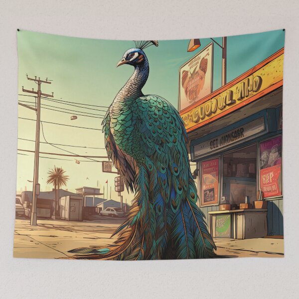 Item preview, Peacock | Hip Hop style designed and sold by ComicsFactory.