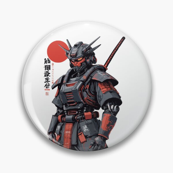 Artikelvorschau, japanischer Samurai-Roboter entworfen und verkauft von YolaShopOnline.