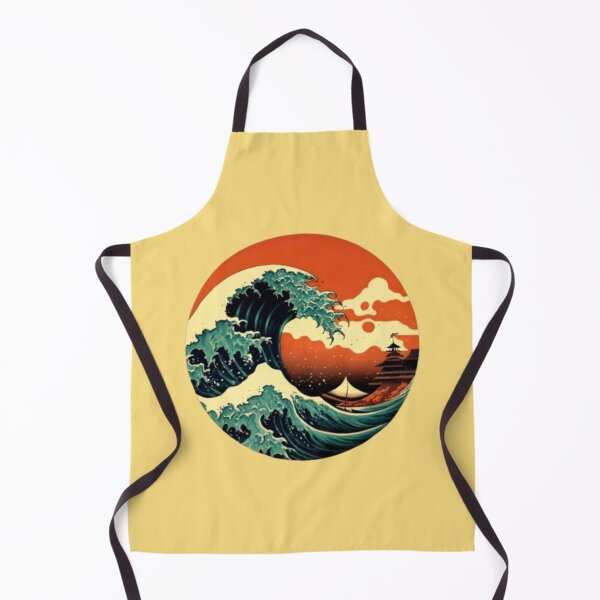 Item preview, Japanese Wave Kanagawa designed and sold by MyTshirtArt.