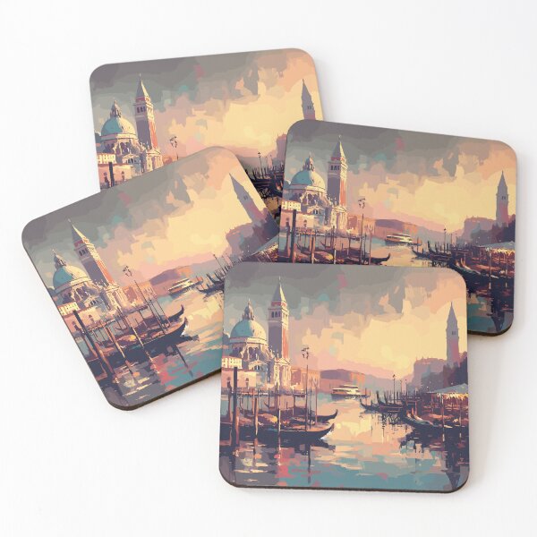 Item preview, Venice Impressionism Painting designed and sold by TomFrontierArt.