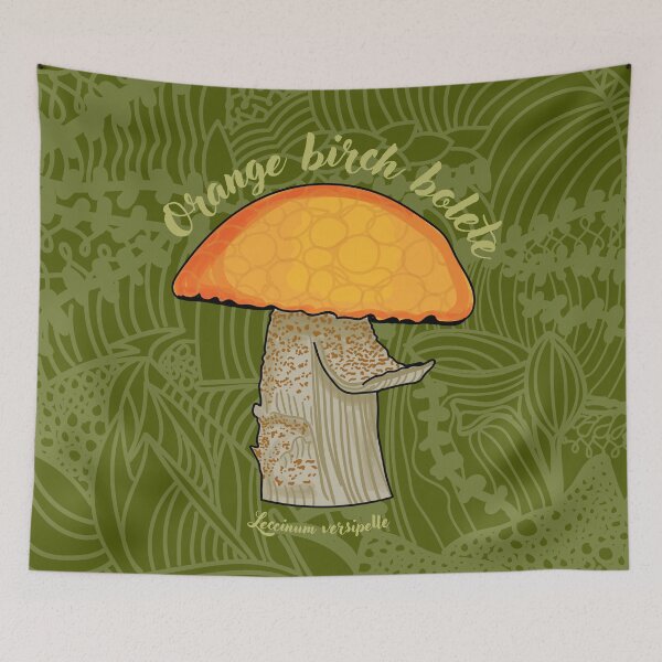 Item preview, Orange Birch Bolete designed and sold by Lindsey McDonald.