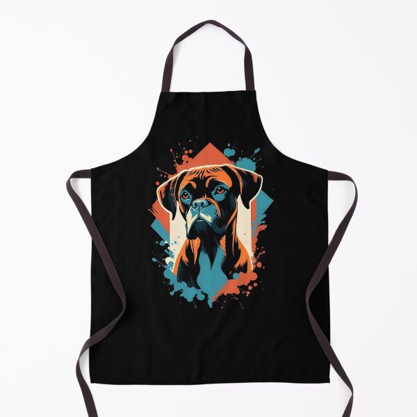 Item preview, Vintage Boxer Silhouette Design: Timeless Elegance for Nostalgic Dog Lovers. designed and sold by brindled.