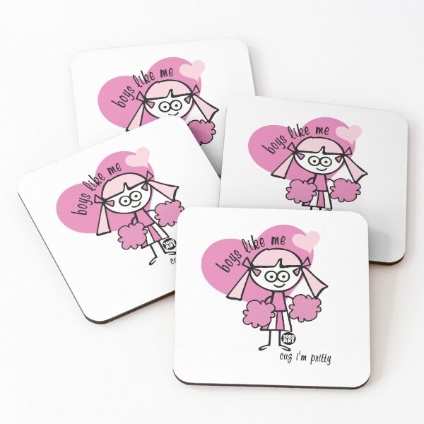 Item preview, DUM BLOND - BOYS LIKE ME CUZ IM PRITTY designed and sold by TODD GOLDMAN.