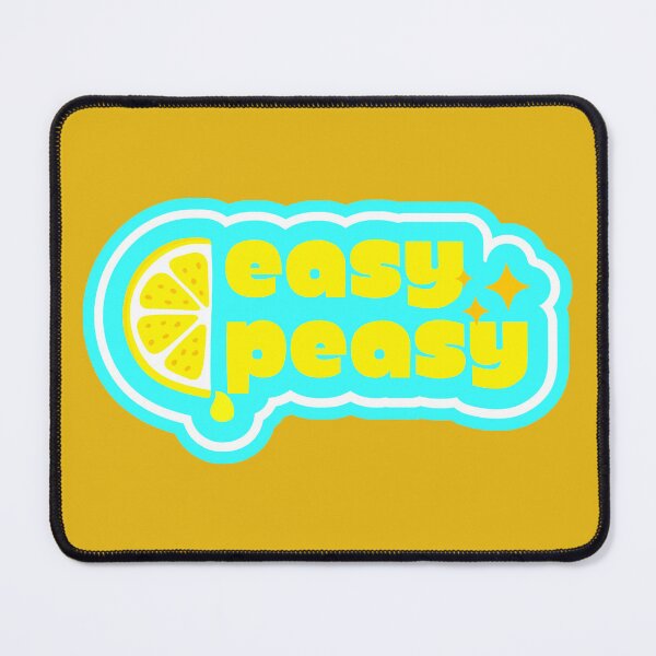 Item preview, Easy Peasy Groovy 70s Style Lemon designed and sold by Renata Illustrata.