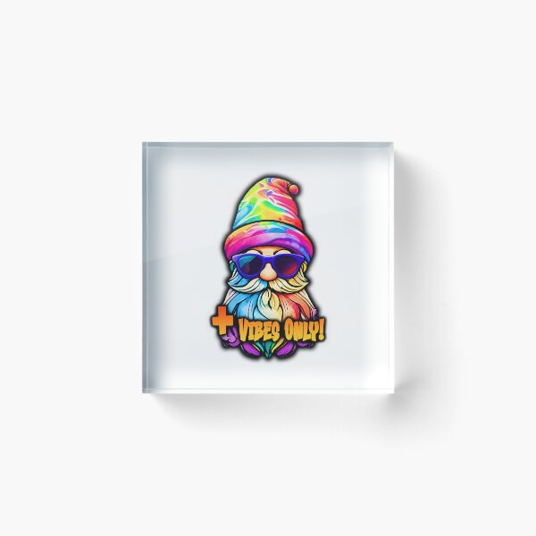 Item preview, Positive Vibes only Gnome designed and sold by wizardsklothing.