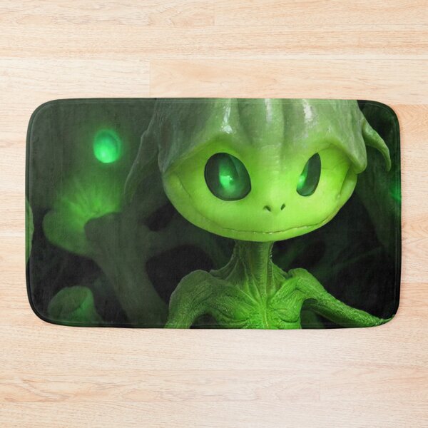Item preview, Green Plant Alien designed and sold by treatsntrinkets.
