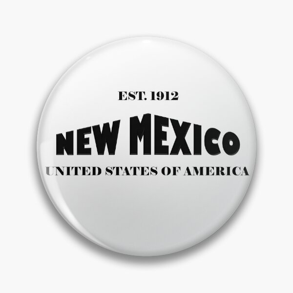Item preview, New Mexico Statehood Original TRI-U (Black on White) by Mistah Wilson designed and sold by The Street Sign Store.